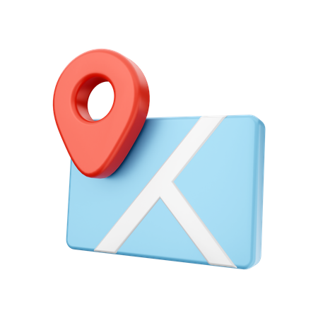 Free Location  3D Icon