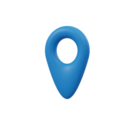 Free Location Pin  3D Icon