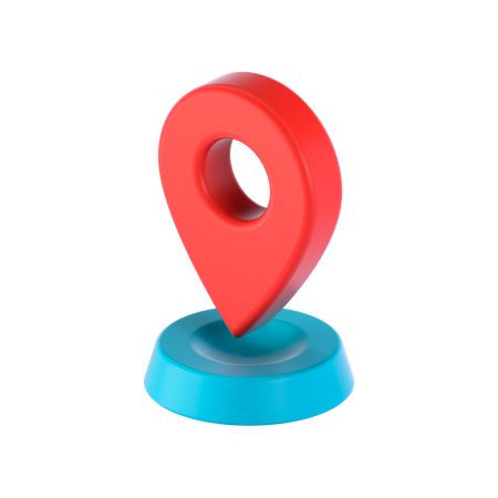 Free Location Pin  3D Icon