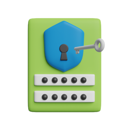 Free Login  3D Icon
