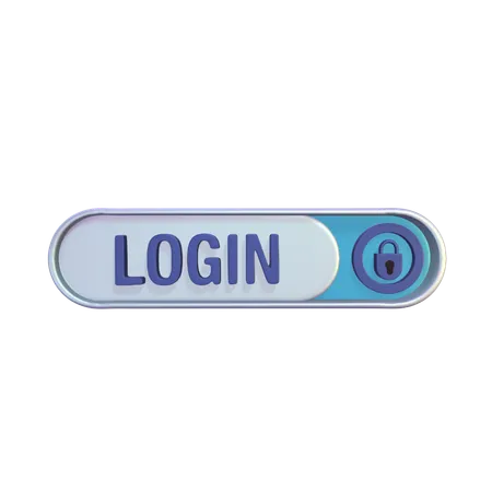 Free Login seguro  3D Icon