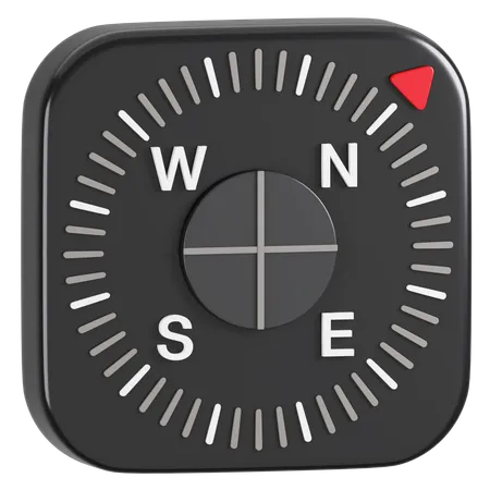Free Logo de l'application Apple Compass  3D Icon