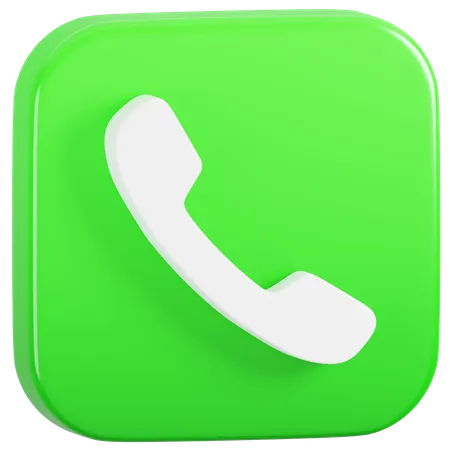 Free Logo de l'application téléphonique Apple  3D Icon