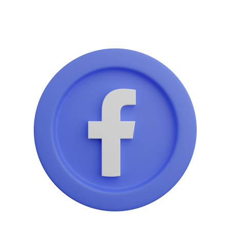 Free Logo Facebook  3D Logo