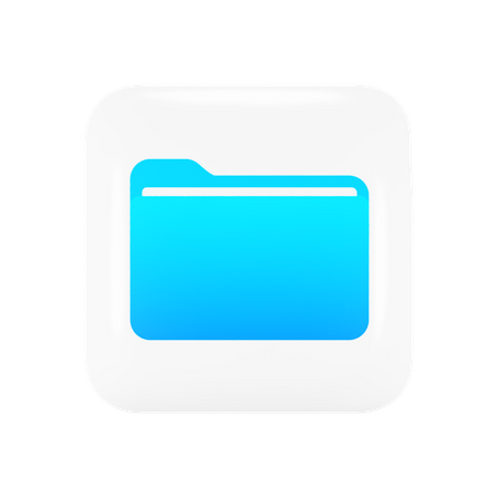 Free Logo des fichiers iOS  3D Logo