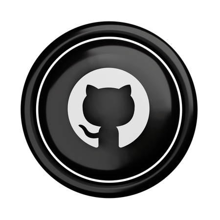 Free Logo GitHub  3D Icon