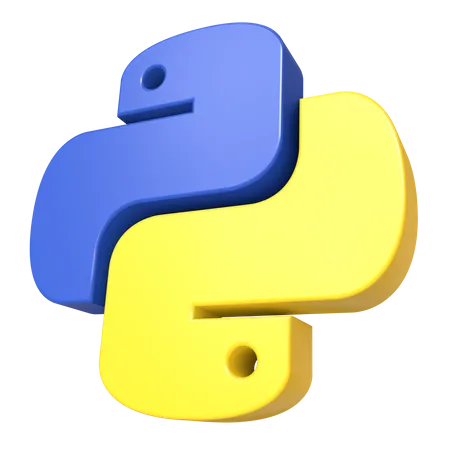 Free Logo en langage python  3D Icon