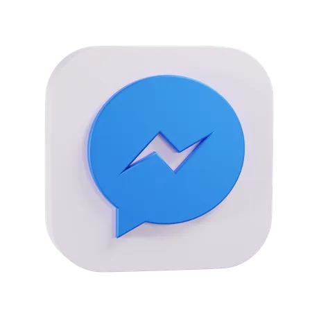 Free Logo de messager  3D Icon