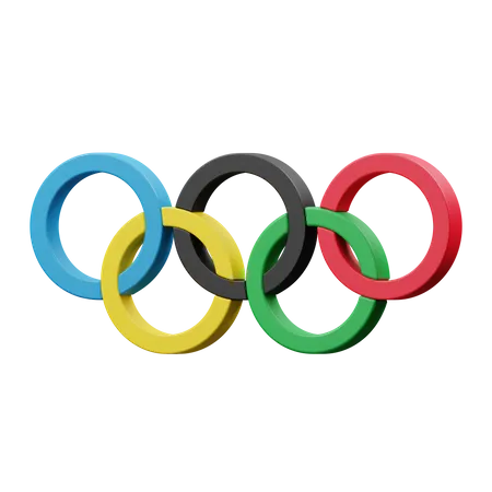 Free Logotipo olímpico de tokio  3D Illustration