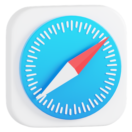 Free Logotipo de safari  3D Icon