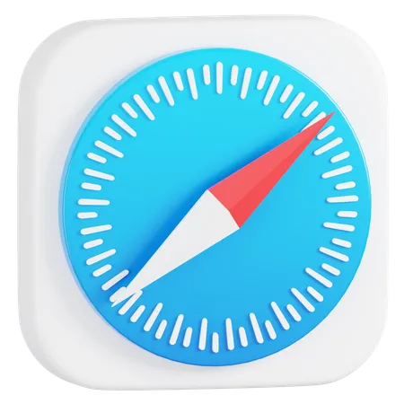 Free Logotipo de safari  3D Icon