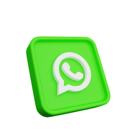 Free Logotipo de whatsapp  3D Logo