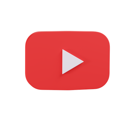Free Logo YouTube  3D Icon