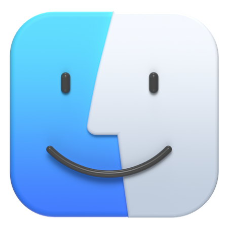 Free Logotipo 3d do localizador do Mac OS  3D Logo