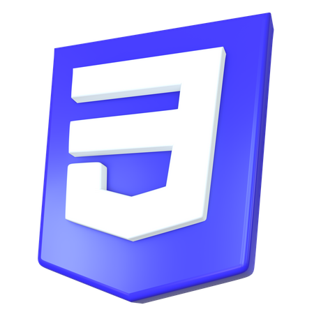 Free Logotipo css  3D Icon