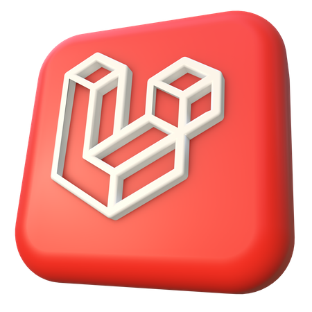 Free Logotipo da estrutura laravel  3D Icon