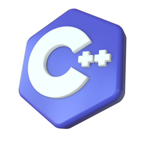 Free Logotipo da linguagem C++  3D Icon