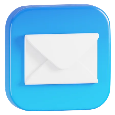 Free Logotipo de la aplicación de correo de Apple  3D Icon