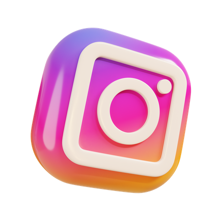 Free Logotipo de instagram  3D Logo