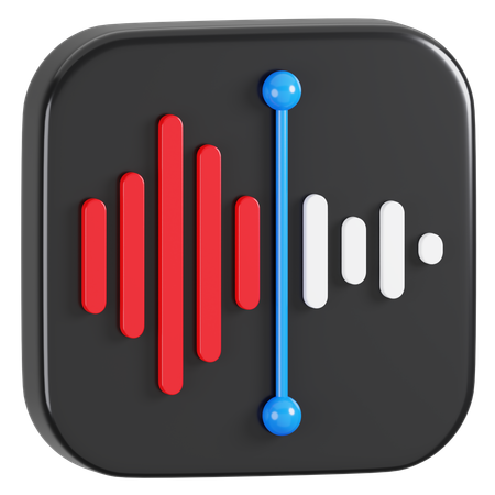 Free Logotipo de la aplicación Apple Voice Memos  3D Icon