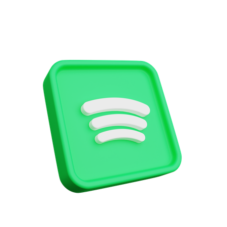 Free Logotipo de spotify  3D Icon