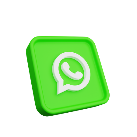 Free Logotipo de whatsapp  3D Icon