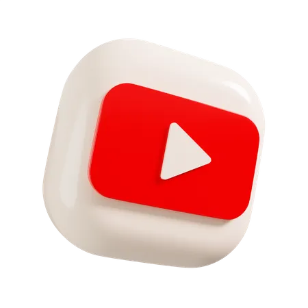 Free Logotipo de youtube  3D Logo