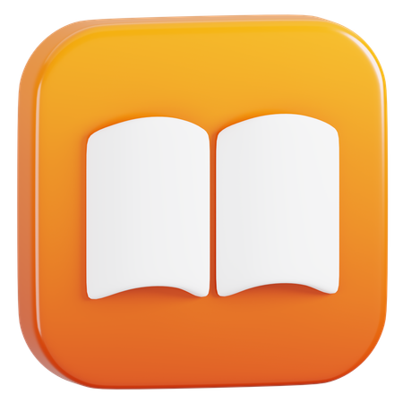 Free Logotipo do aplicativo Apple Books  3D Icon