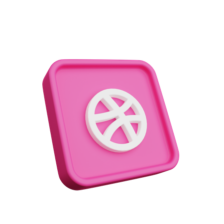 Free Logotipo do drible  3D Icon