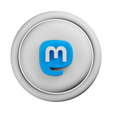 Free Logotipo do mastodonte  3D Icon