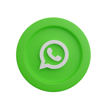 Free Logotipo do WhatsApp  3D Icon
