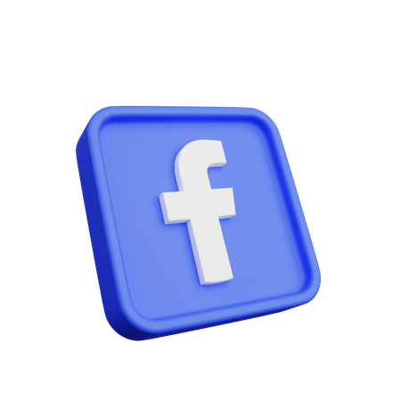 Free Logo do facebook  3D Logo