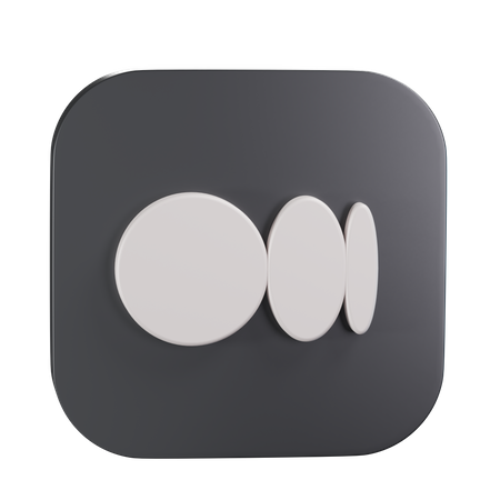Free Logotipo Médio  3D Icon