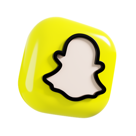 Free Logotipo do snapchat  3D Logo