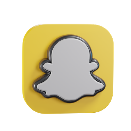 Free Logotipo do snapchat  3D Icon