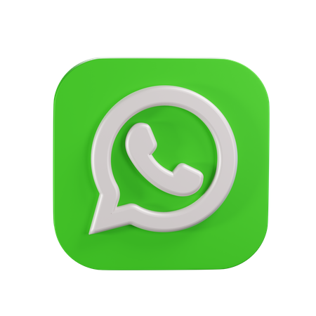 Free Logotipo do WhatsApp  3D Icon