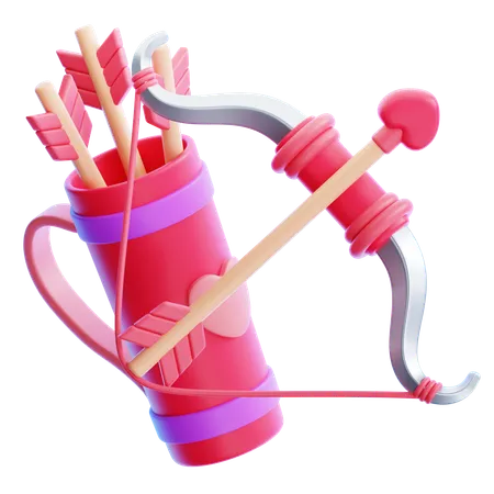 Free Love Archery  3D Icon