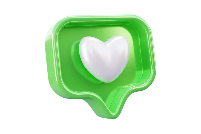 Free Love emoji  3D Icon