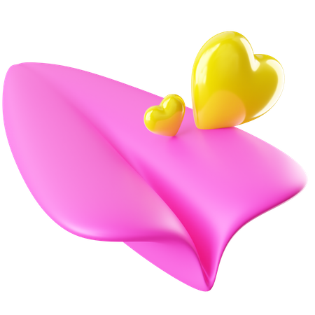 Free Love Letter 3D Icon