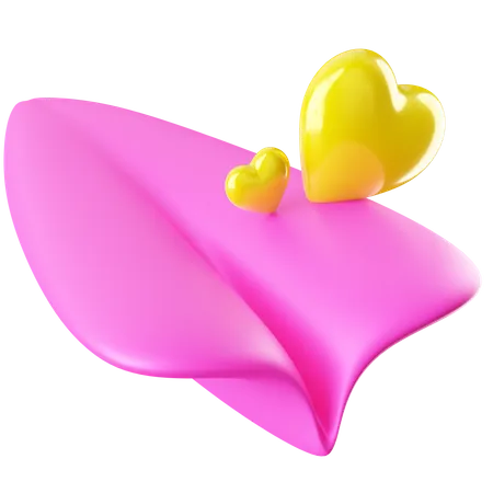 Free Love Letter 3D Icon
