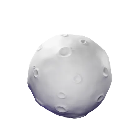 Free Luna  3D Illustration
