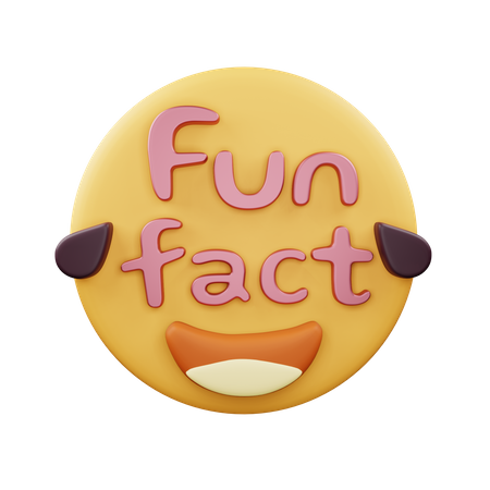 Free Lustige Tatsache  3D Icon