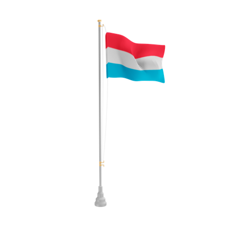 Free Luxembourg  3D Flag