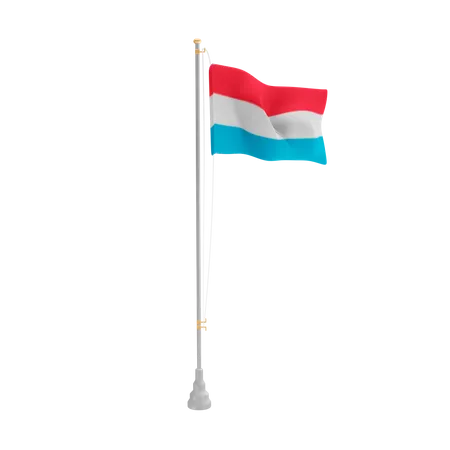 Free Luxemburg  3D Flag