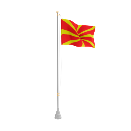 Free Macedonia  3D Icon