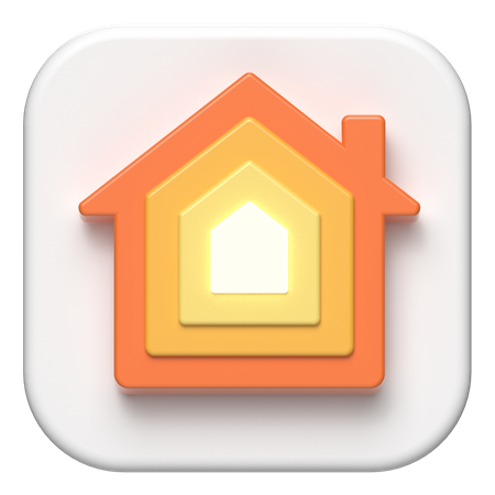 Free MacOS Home  3D Icon