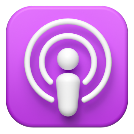 Free Macos Podcasts  3D Logo