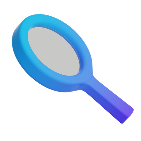 Free Magnifier Glass  3D Illustration