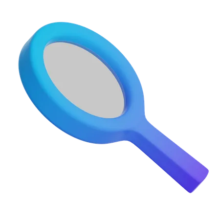 Free Magnifier Glass  3D Illustration