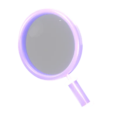 Free Magnifier Glass  3D Illustration